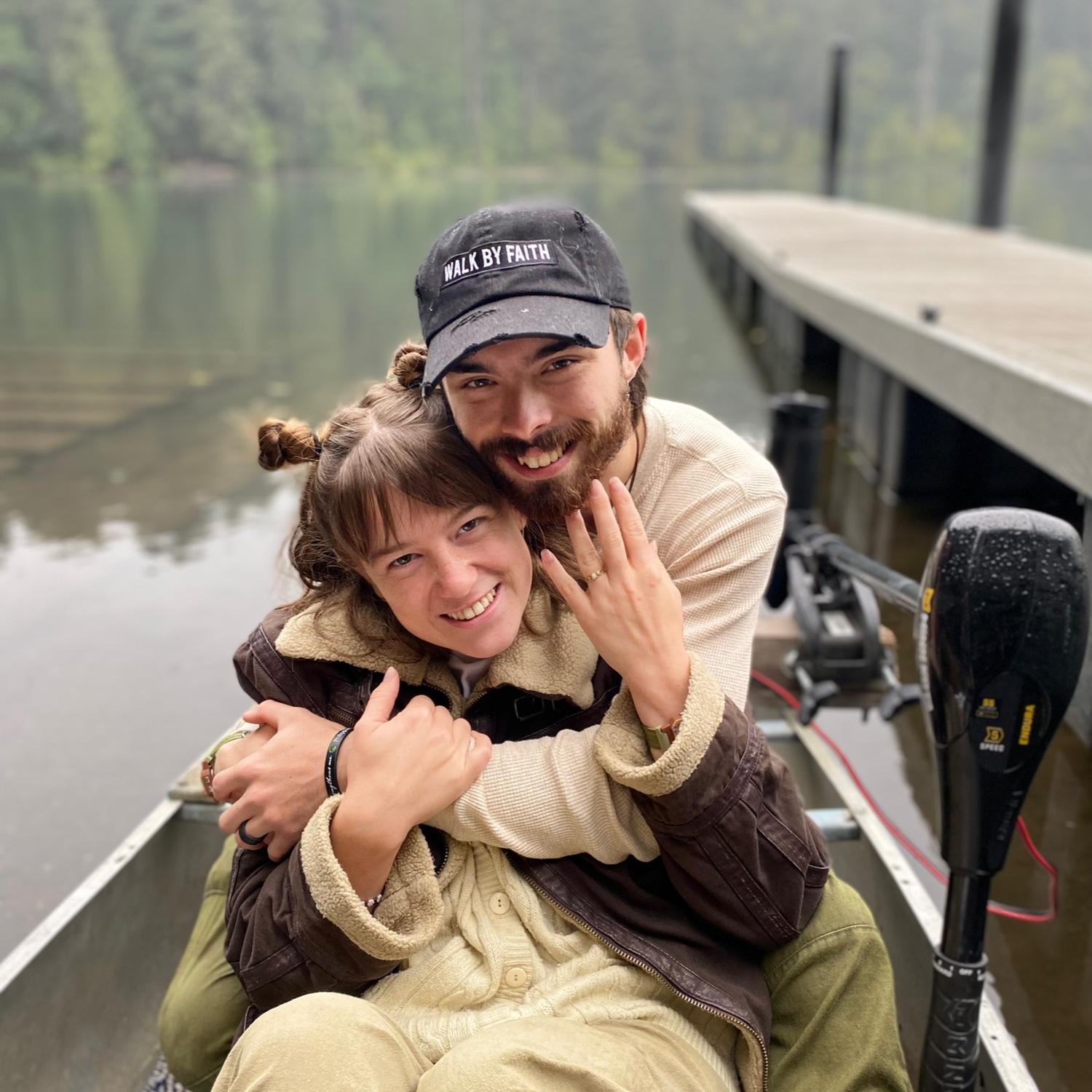 WE GOT ENGAGED!