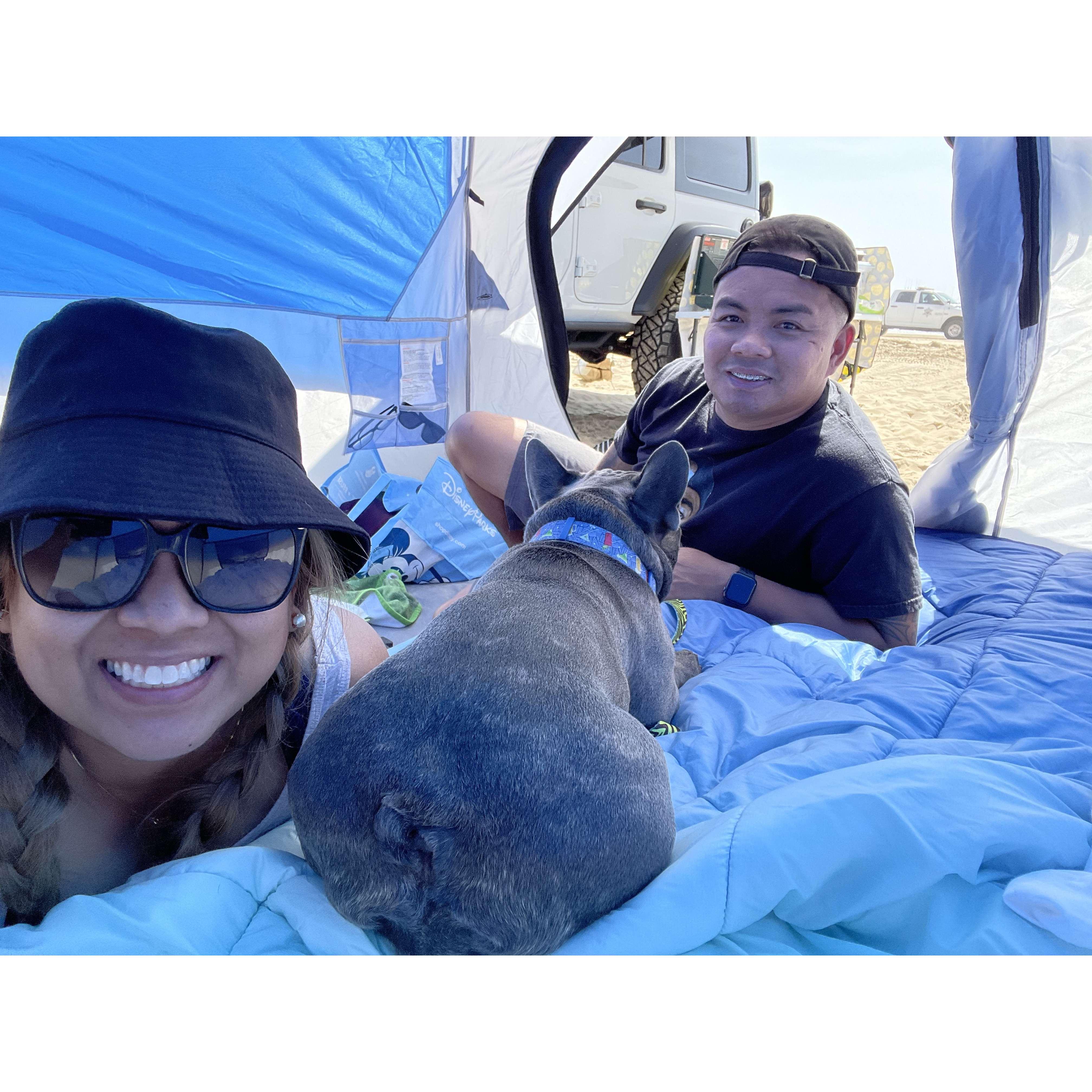 First Beach Camping 