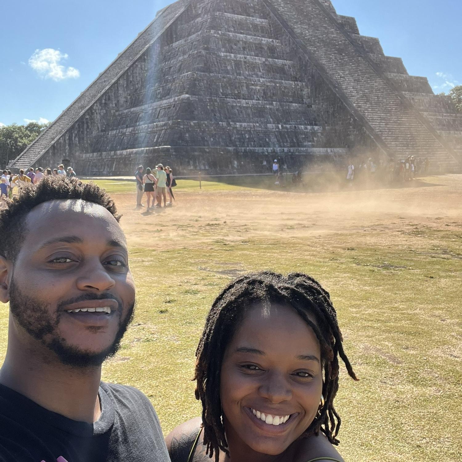 First Trip Engaged We went to Tulum, Mexico