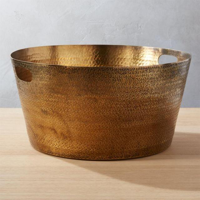 Sahara Round Bronze Beverage Tub