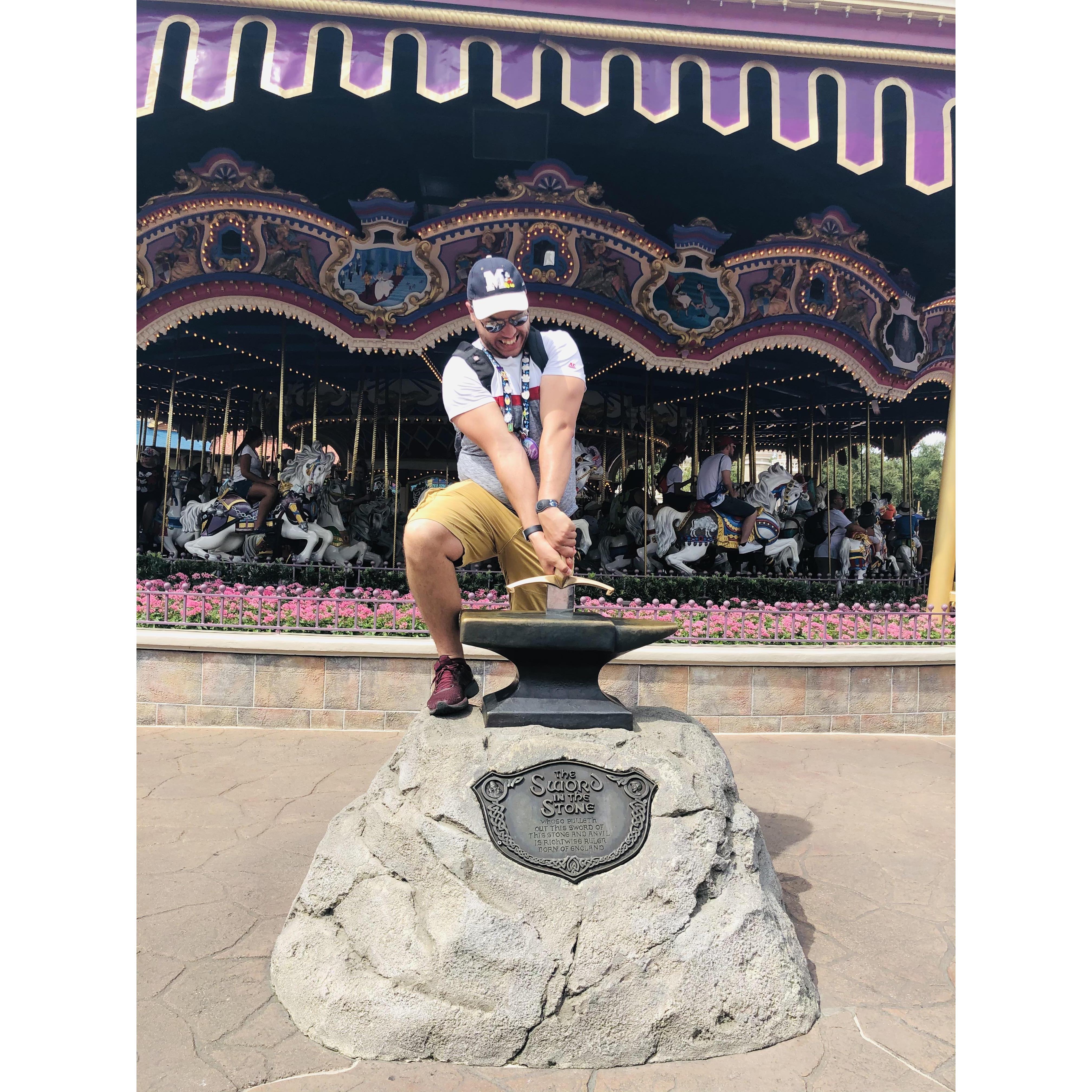 "That love business is a powerful thing. Greater than gravity? Well, yes. In its way, yes, I’d say it’s the greatest force on Earth."
(Magic Kingdom)