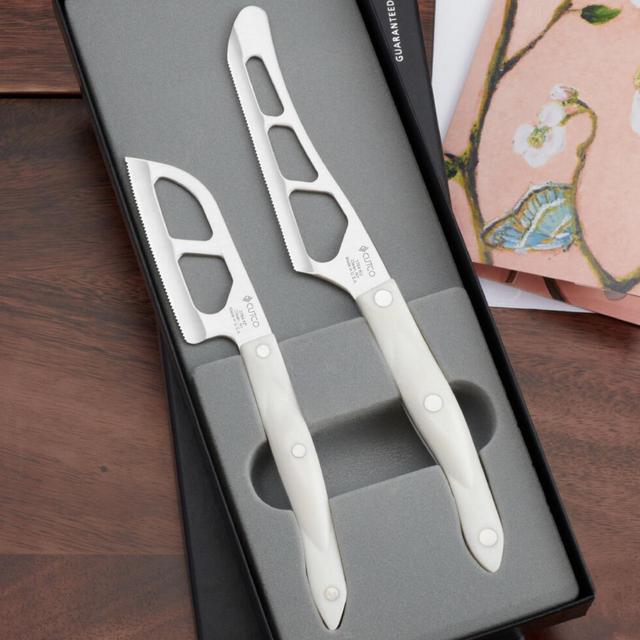 Cutco Cheese Knife Combo in Pearl in Gift Box