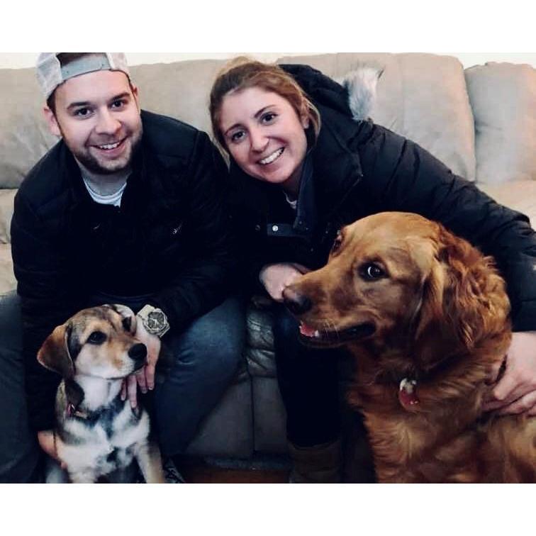 When we made our family a little bigger and rescued Dakota!