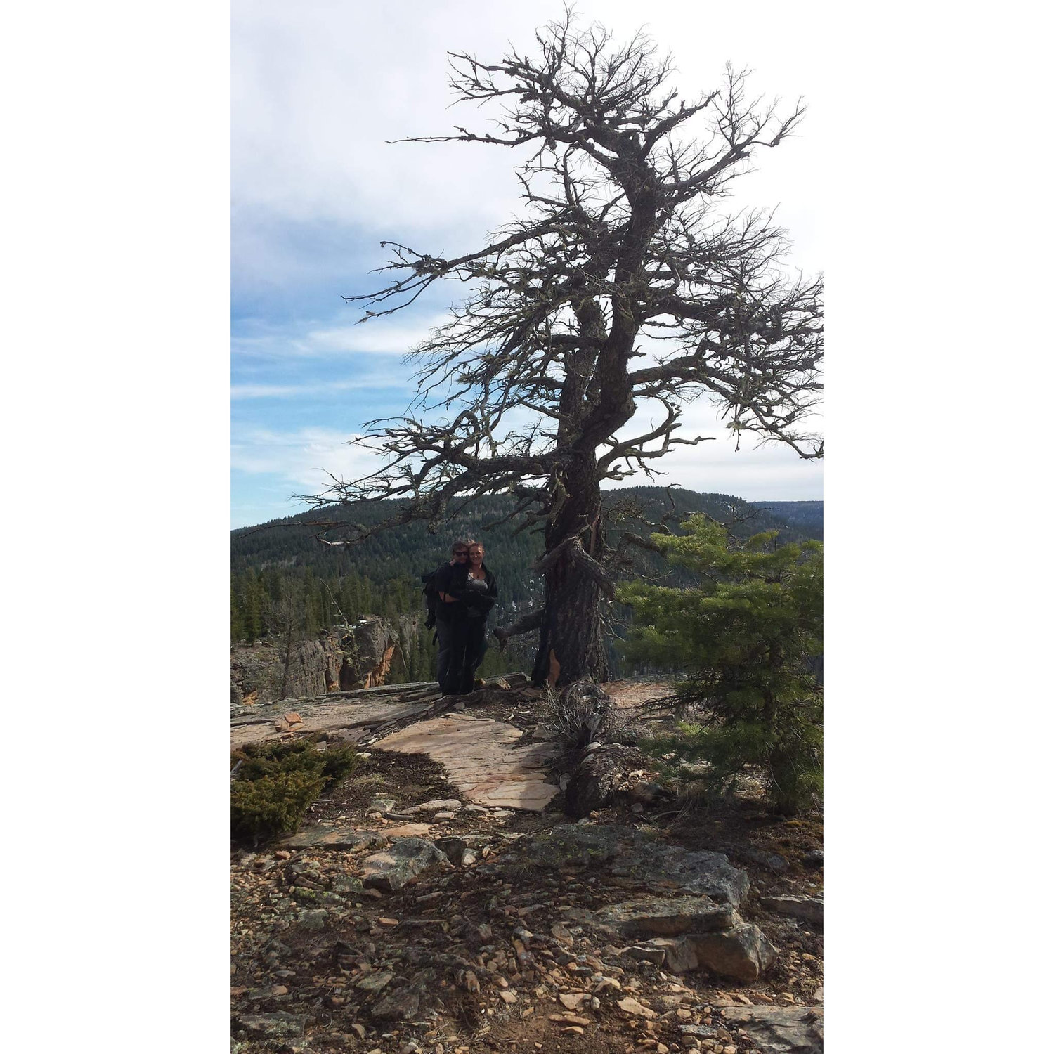 our first hike together