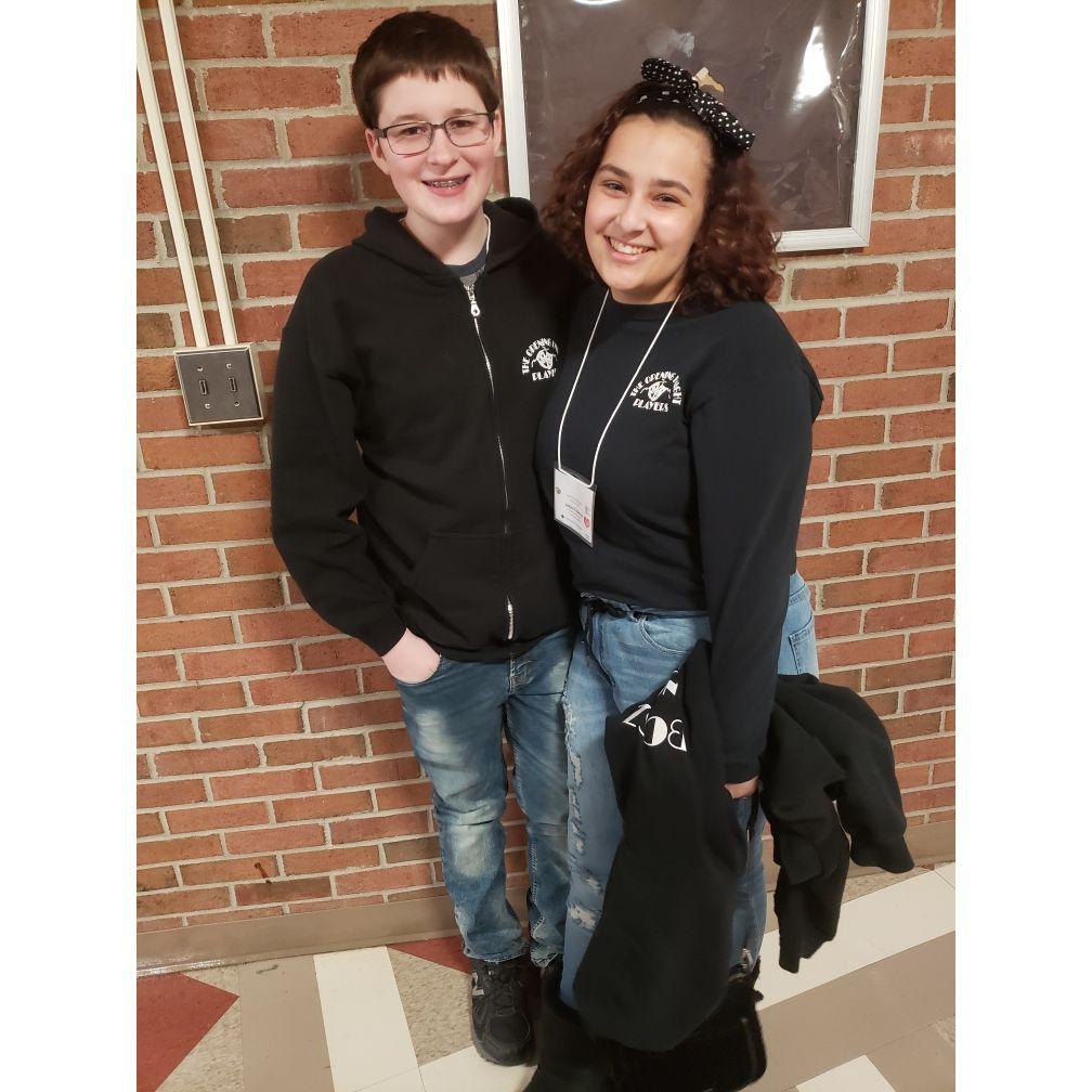 Us at OKP 2019- our high school drama club where we met