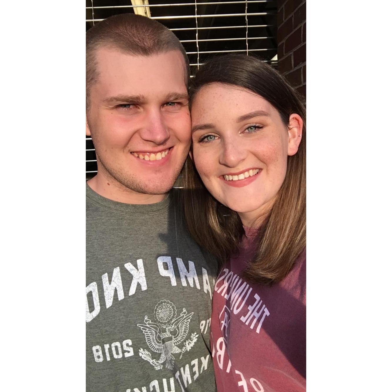 His 21st birthday in Virginia. (2019)