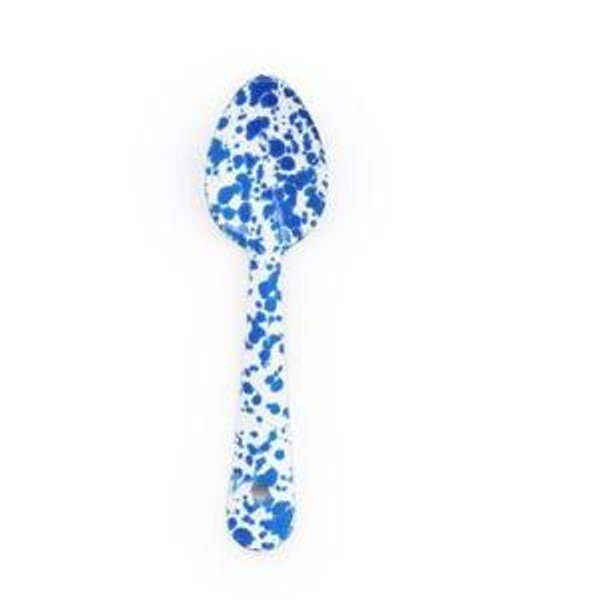 Blue Splatter - Small Spoons, Set of 4