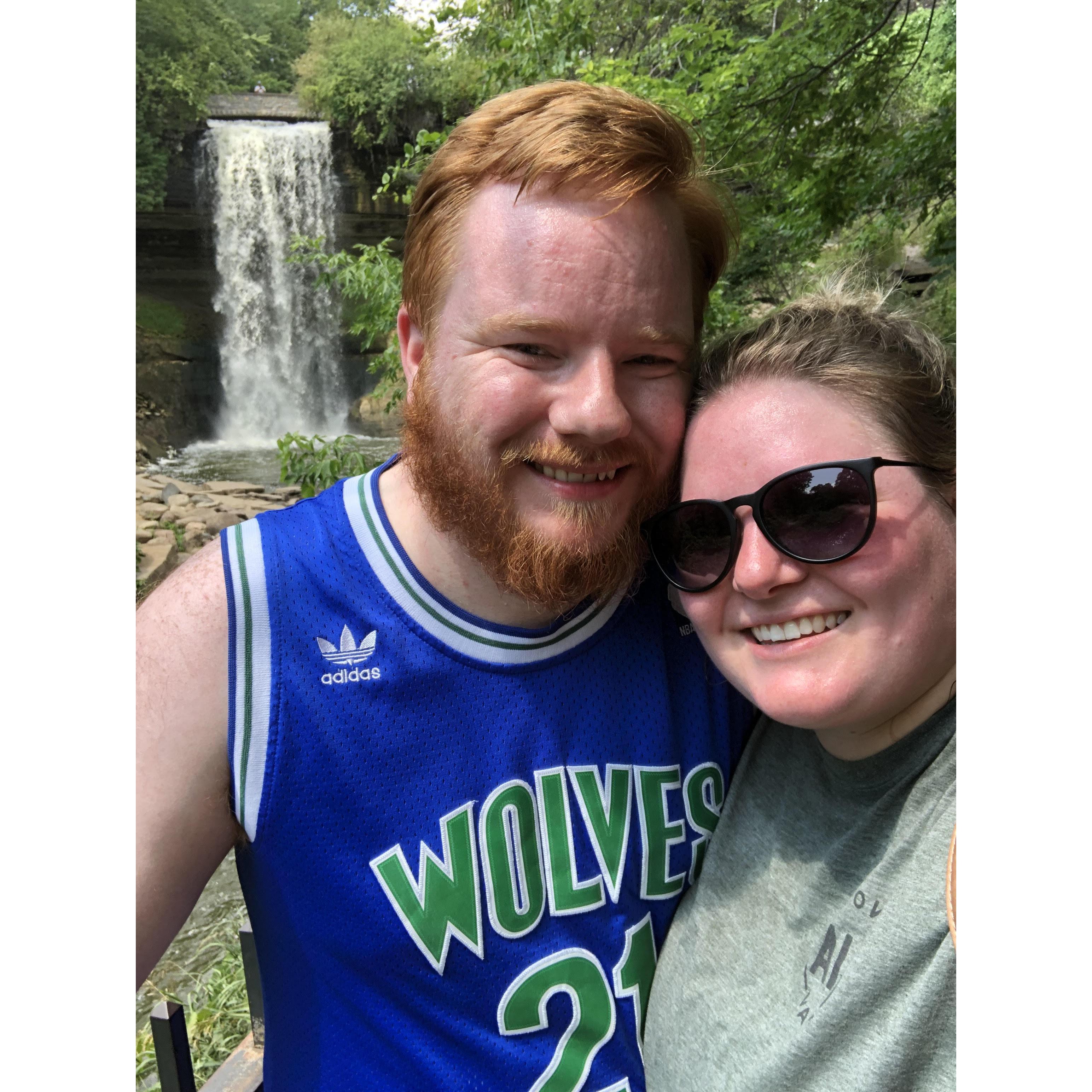 7/16/2021- Minnehaha Falls, Minneapolis, Minnesota