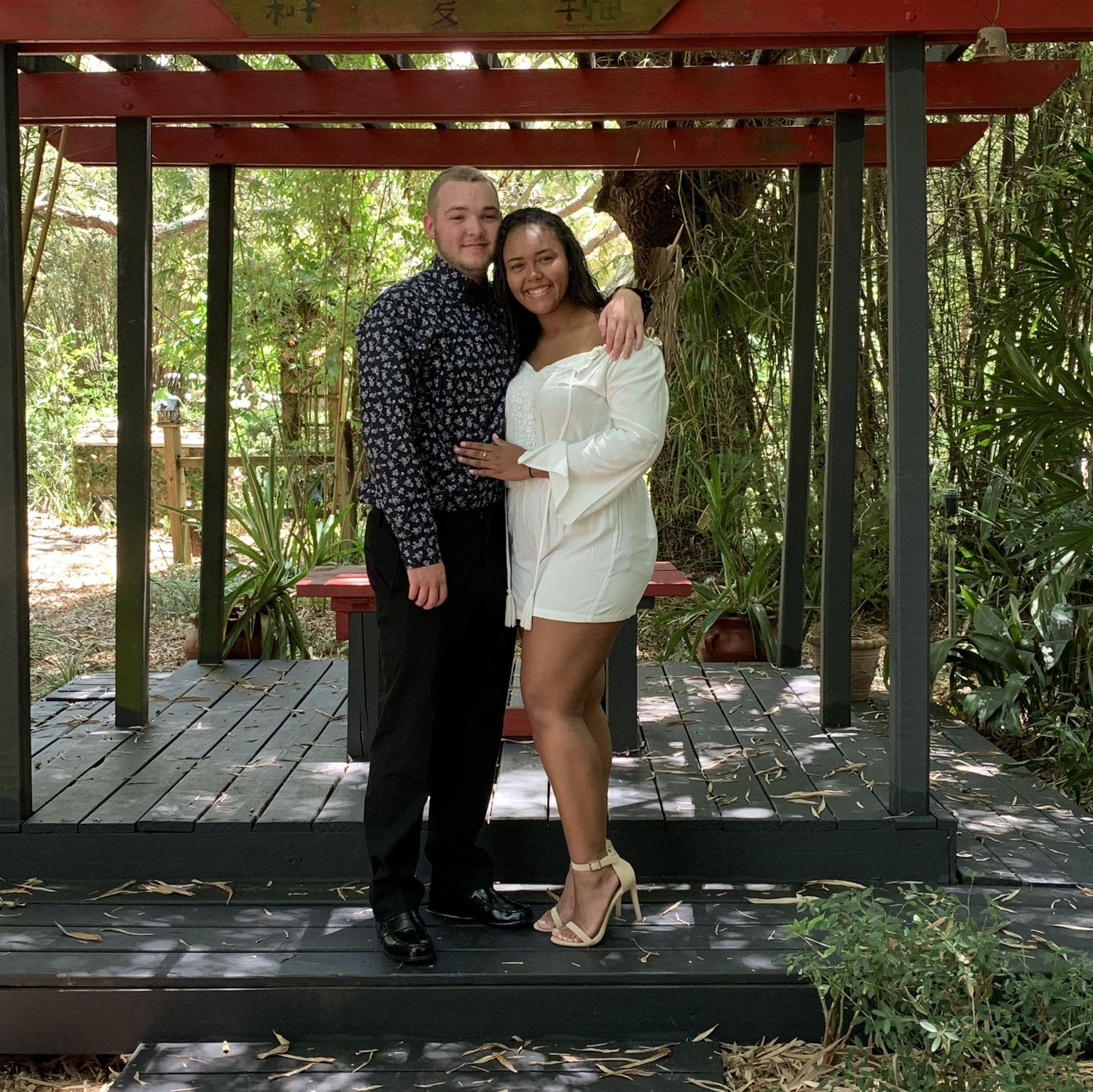 Pictures before our highschool graduation