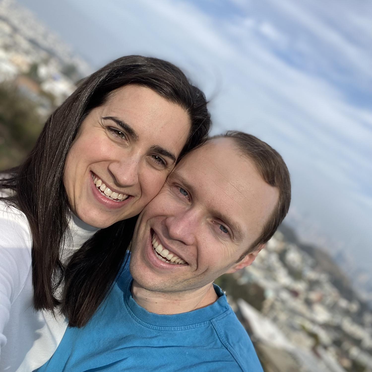 Enjoying our time in the City (San Francisco) we sure did walk a lot that day!