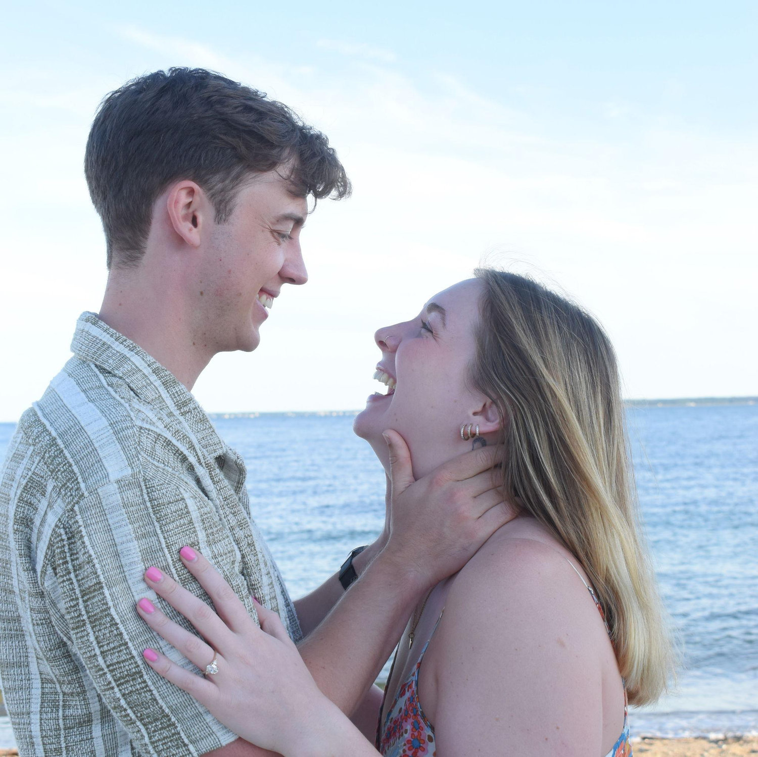All smiles and laughs from our engagement weekend!
