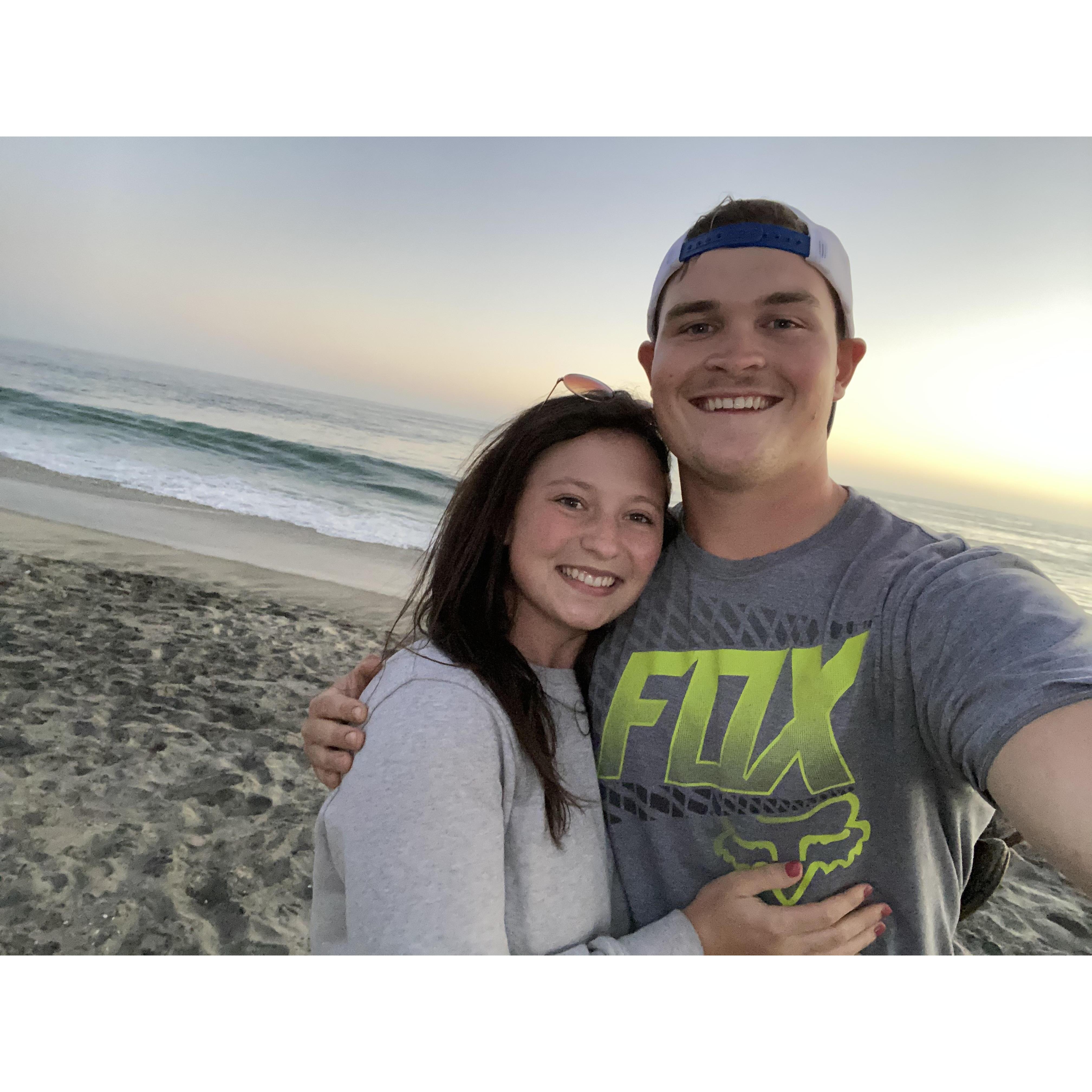 Another beach somewhere in Oceanside, CA. Such a fun trip!
