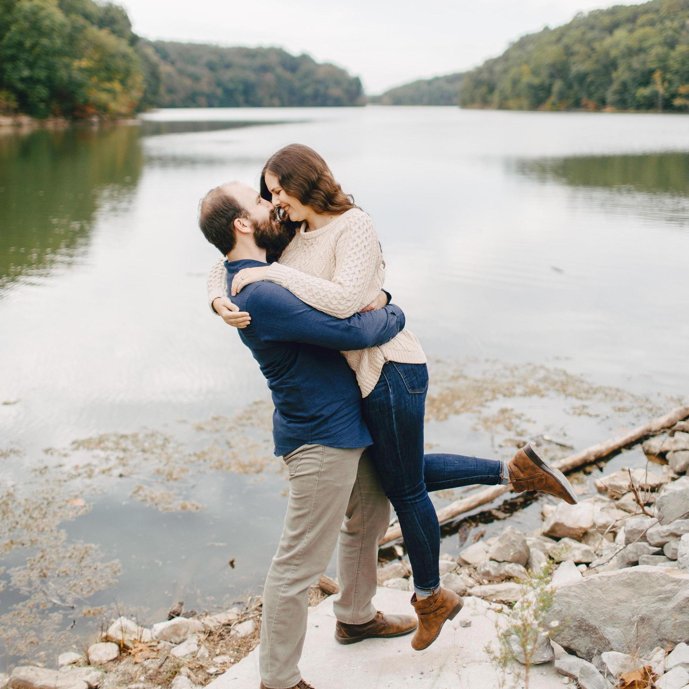 One of our favorite engagement photos.