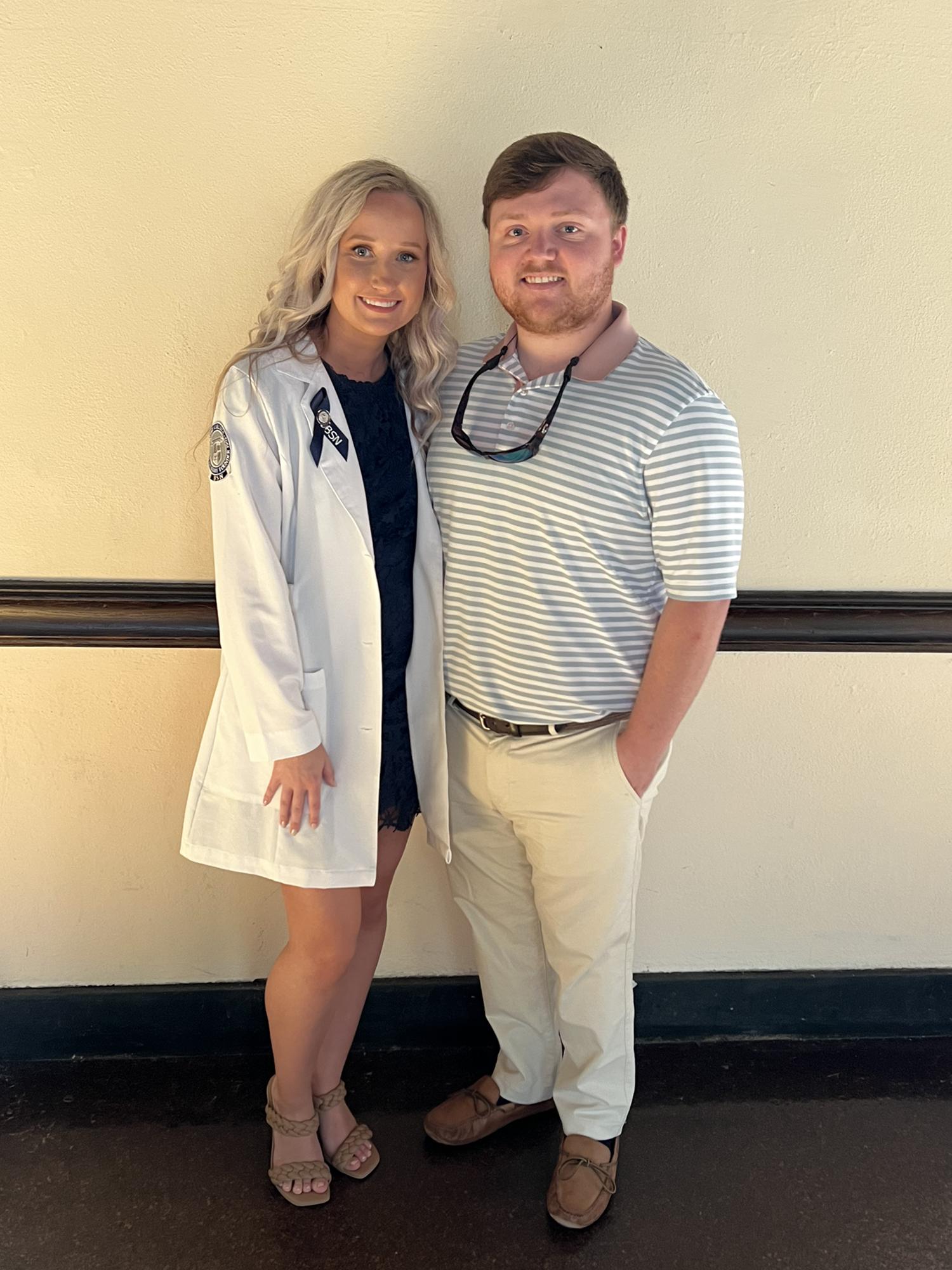 Taylor’s pinning ceremony for nursing school
