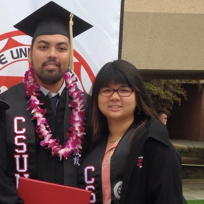 We were able to graduate the same year. :D