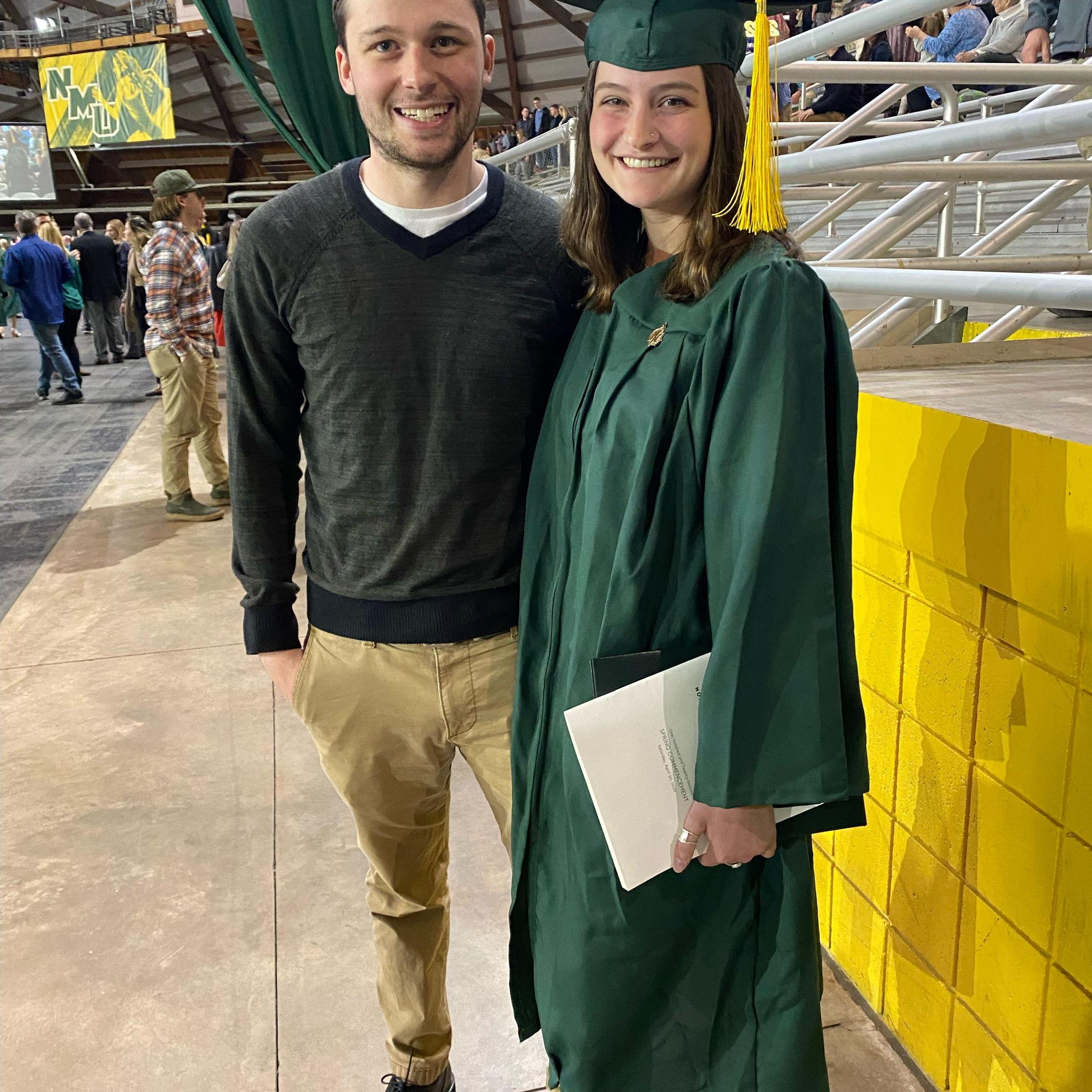 April 30th, 2022: Graduating college and celebrating in the UP before we head back to our new home together in Wauwatosa!