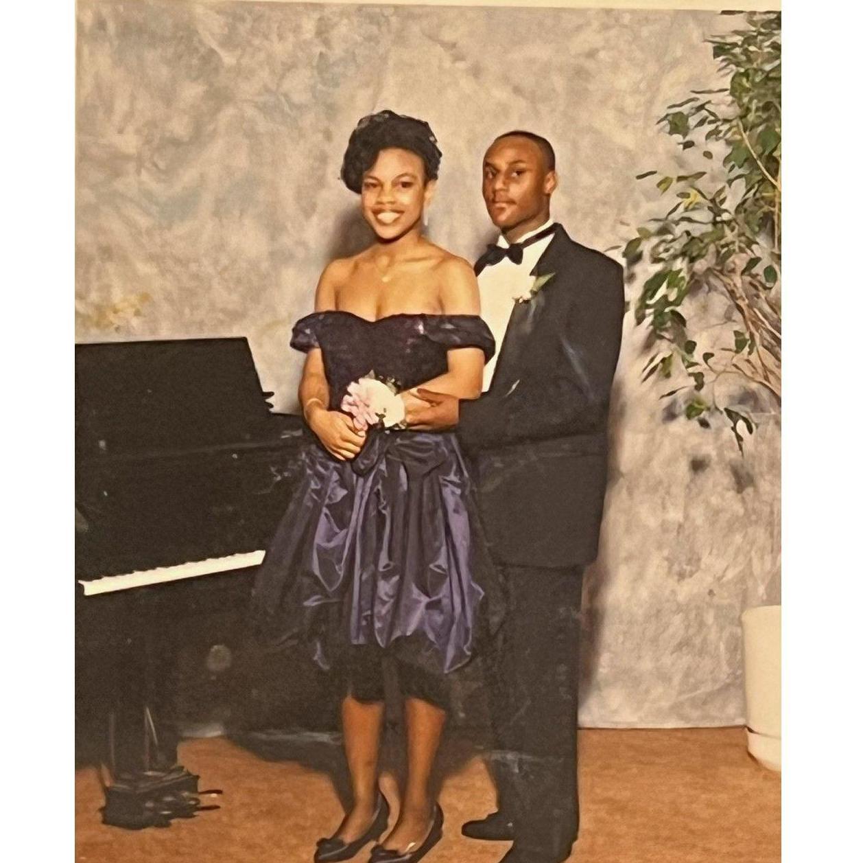 In 1992, we shared a moment that would forever be etched in time, at our high school prom. High school sweethearts, who later reconnected.