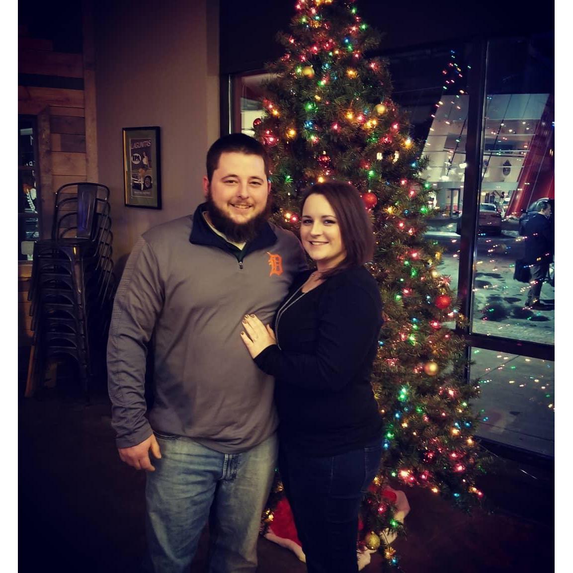 New Year's Day 2018: our first day as an engaged couple!