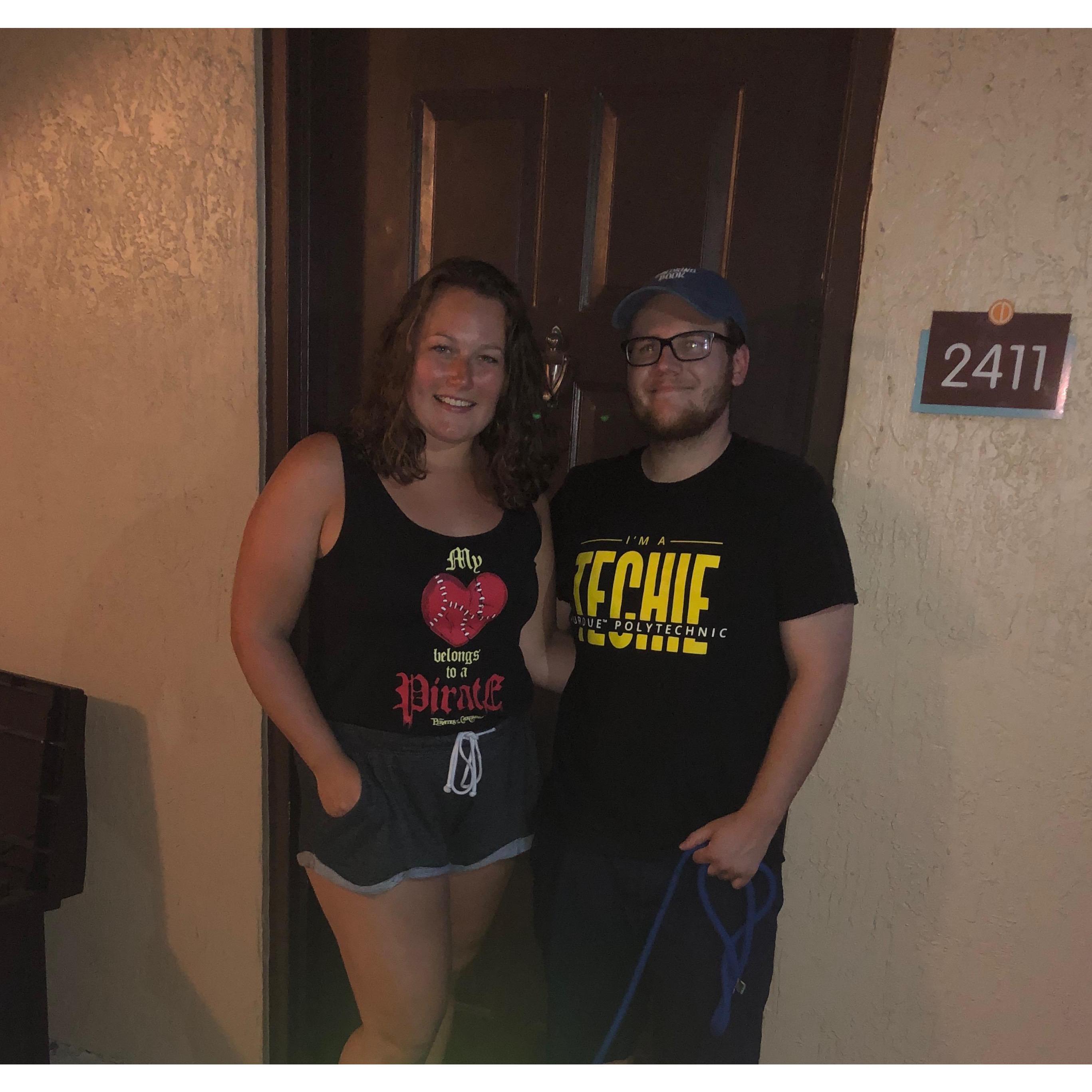 First apartment together
