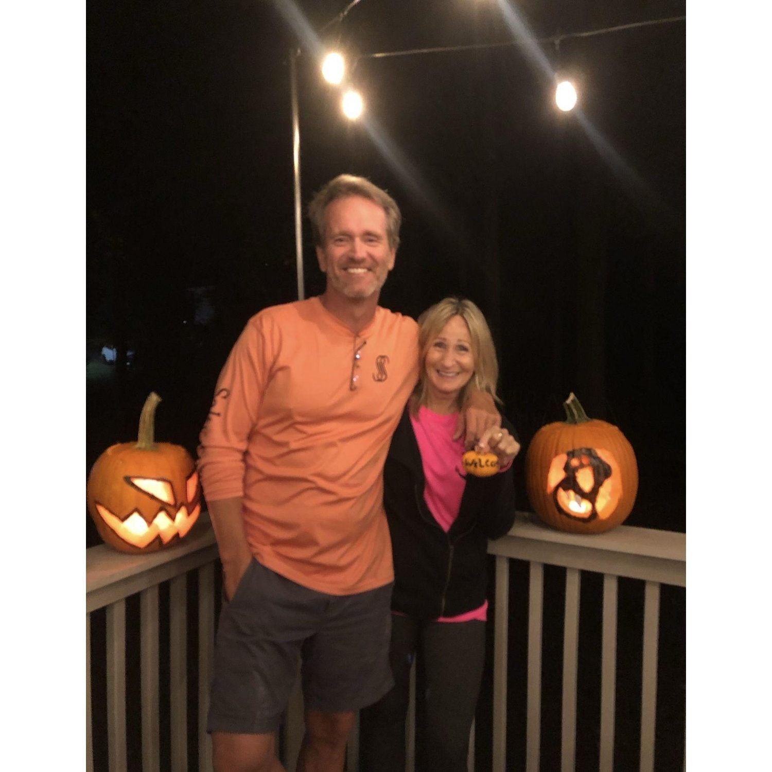 First pumpkin carving - and the last so far LOL
