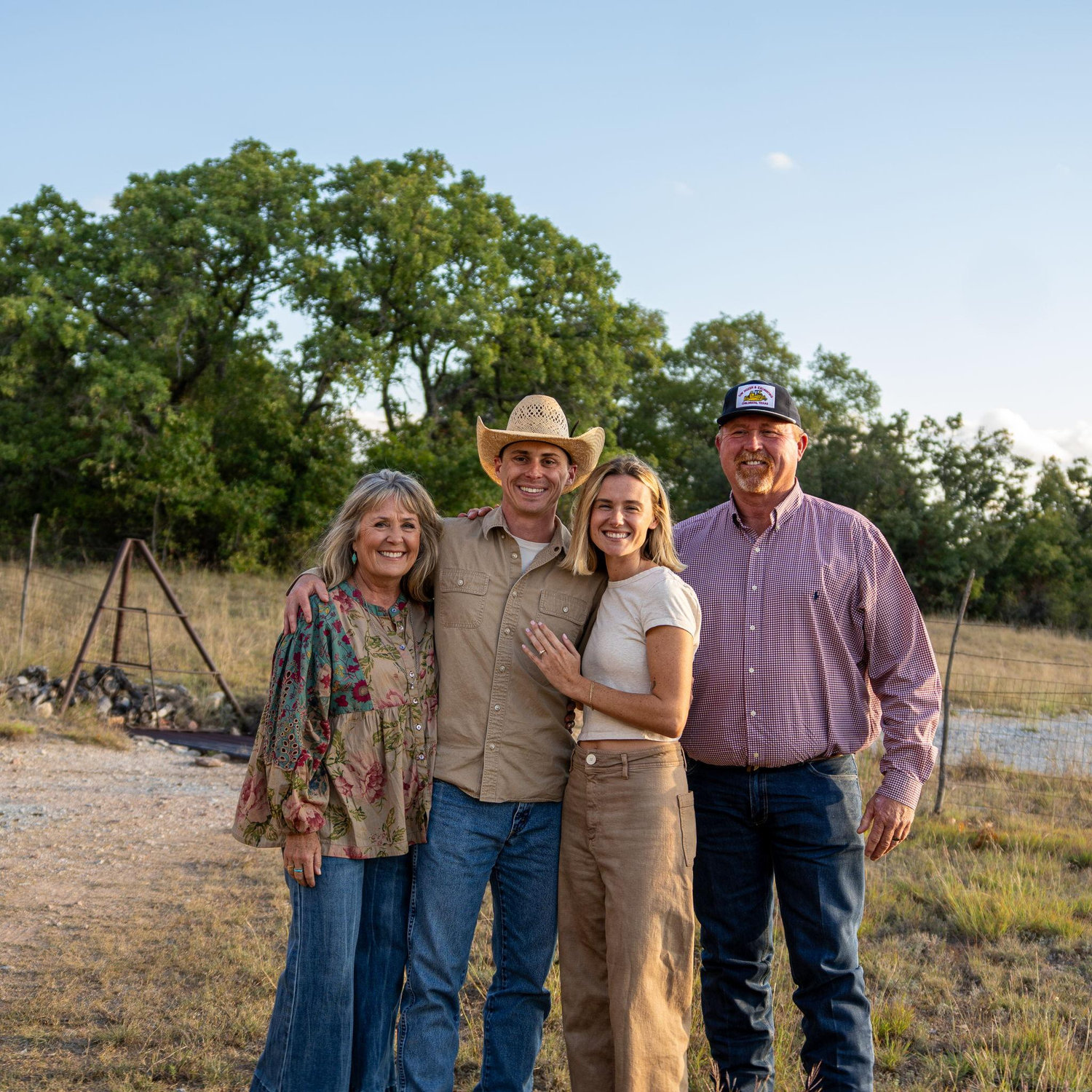 Arlo's family at the engagement