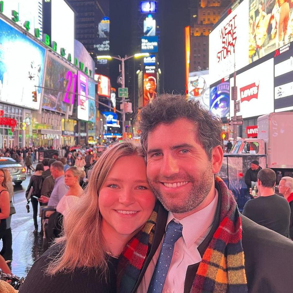 We sang Happy Birthday to strangers in Times Square right after this photo because they thought we were street performers.