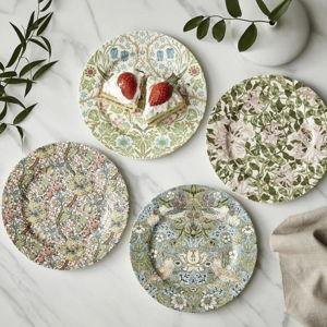 Morris & Co. Dessert Plates, Set of 4