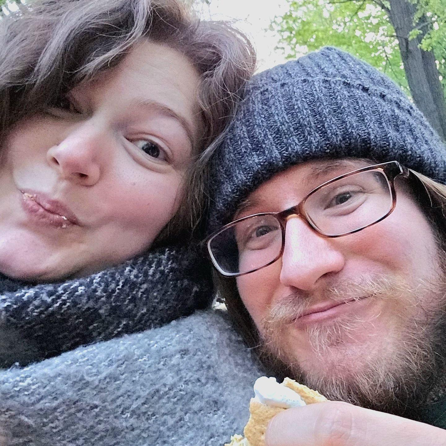 Our first camping trip together.