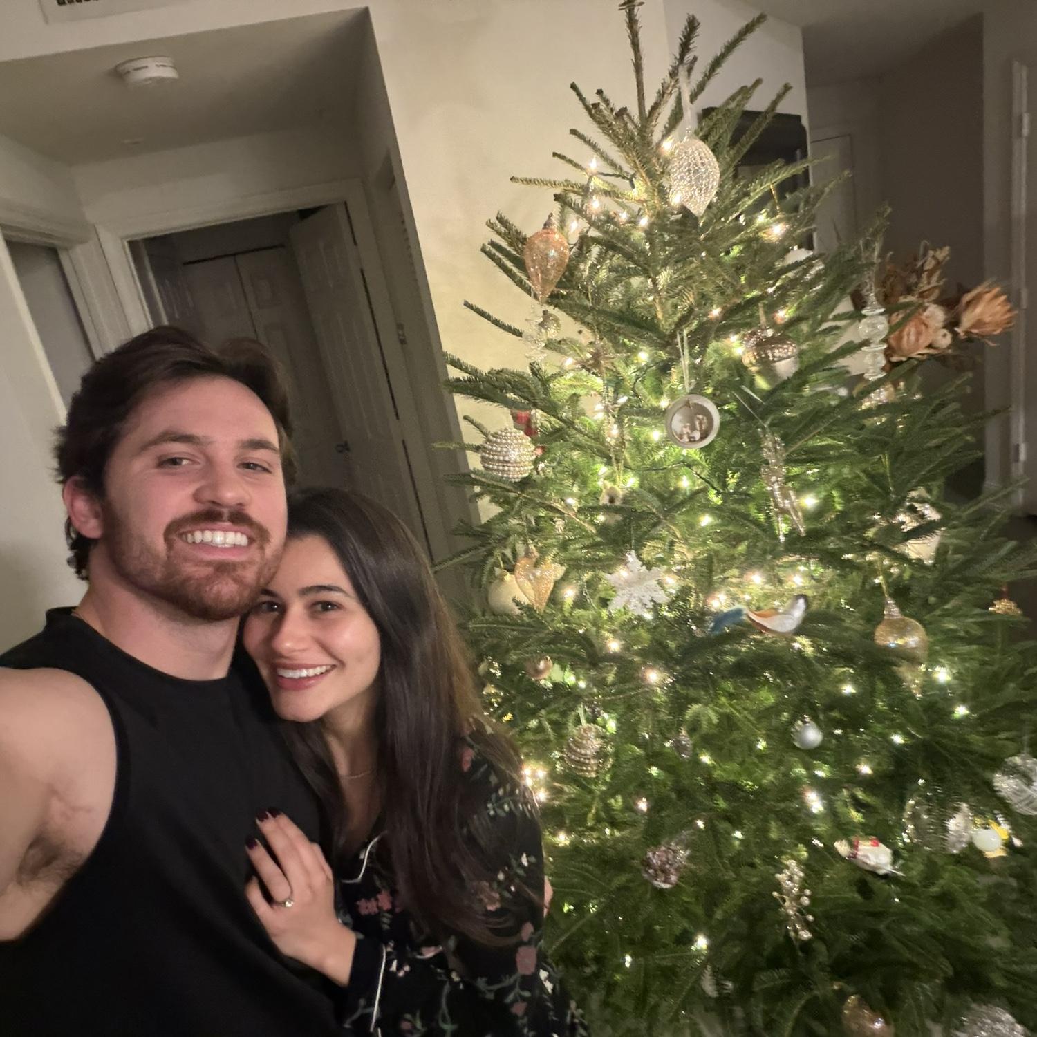 Our first Christmas in our apartment in Miramar!
