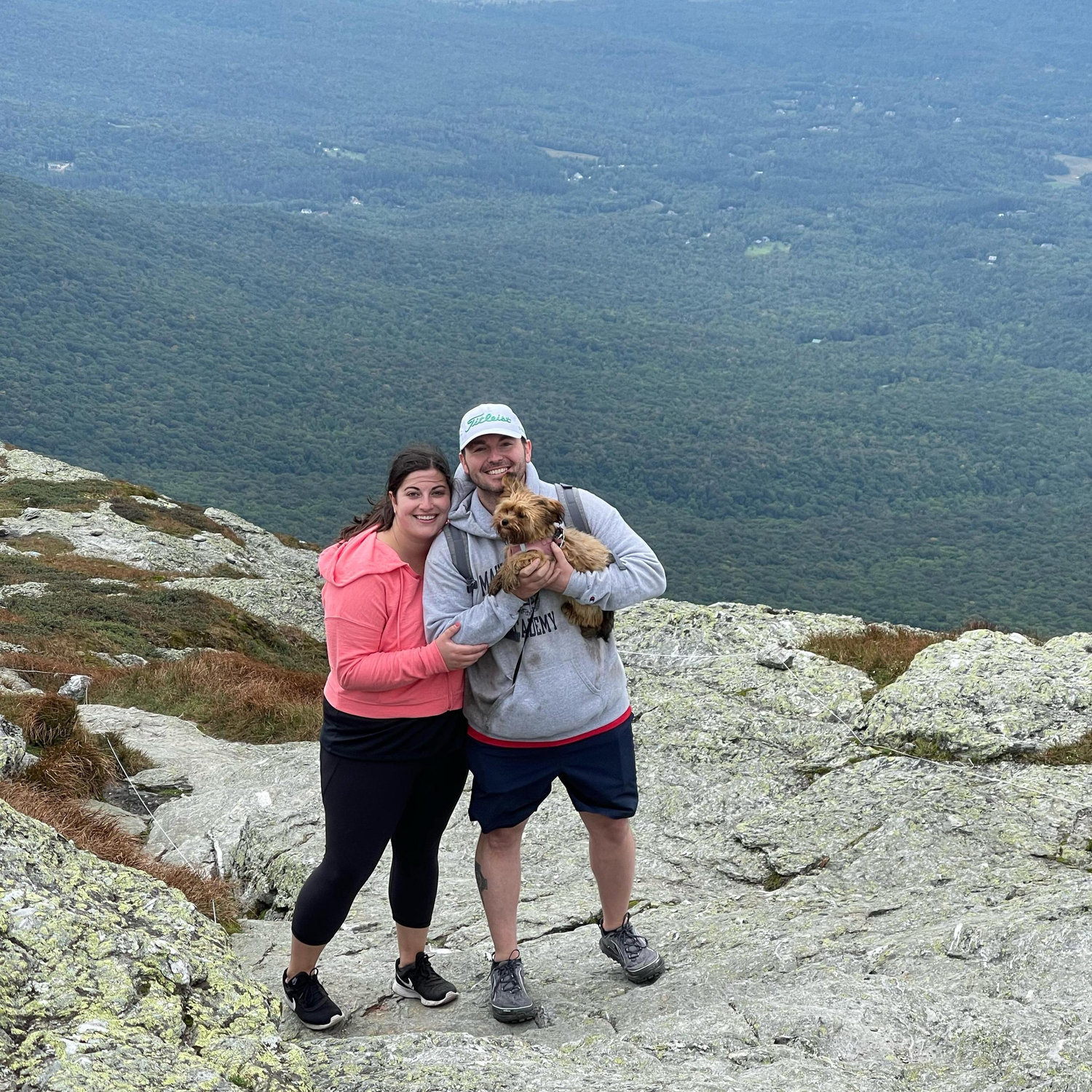 Our first trip with our dog Millie to visit friends in Vermont.