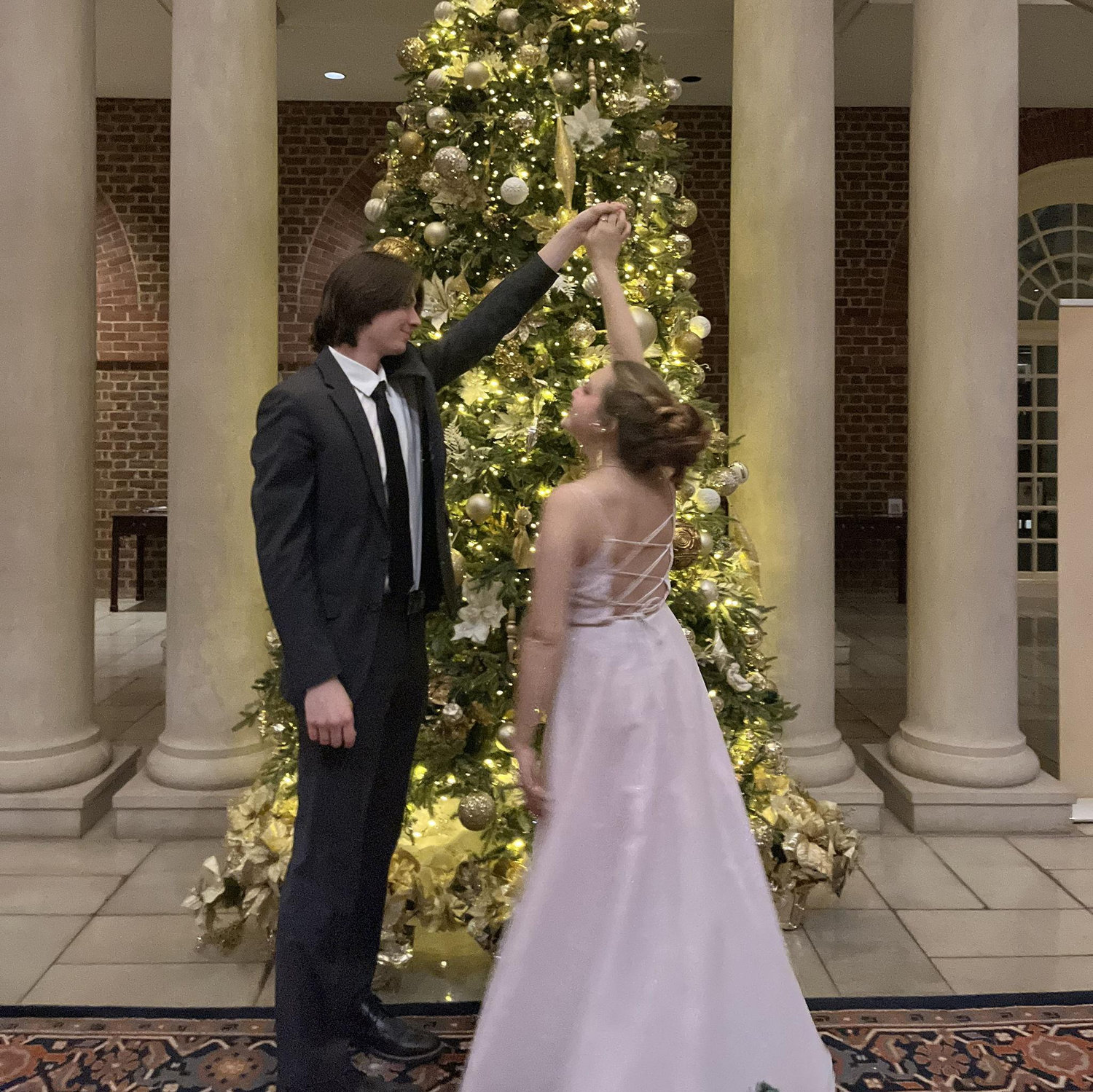 One year later, and we got to spend a second winter ball together!