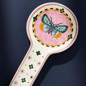 Bistro Garden Tile Spoon Rest
