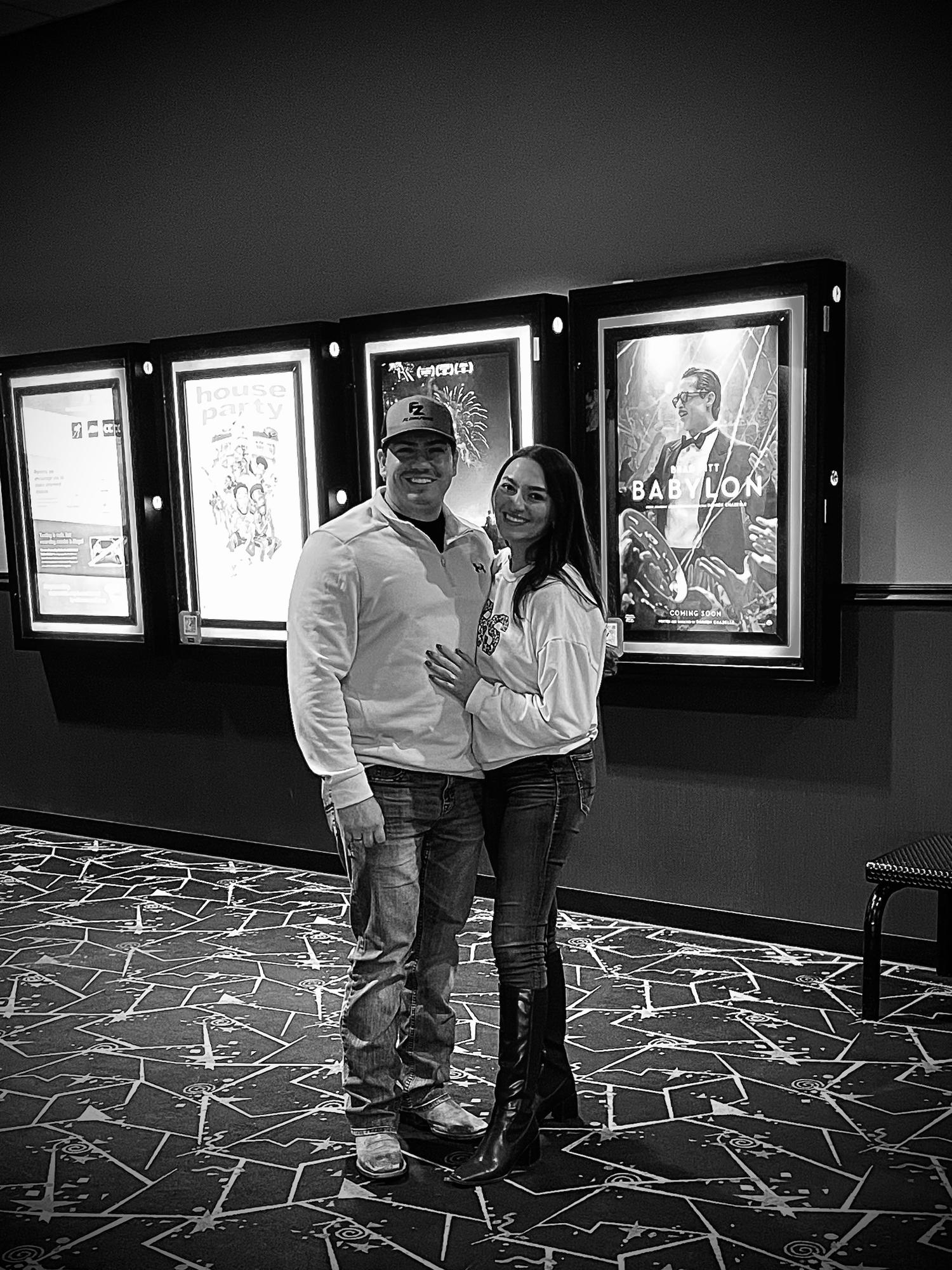 Fun Fact, Dustin & I Met At This Regal Theatre In Brownwood, Tx Back In 2015!