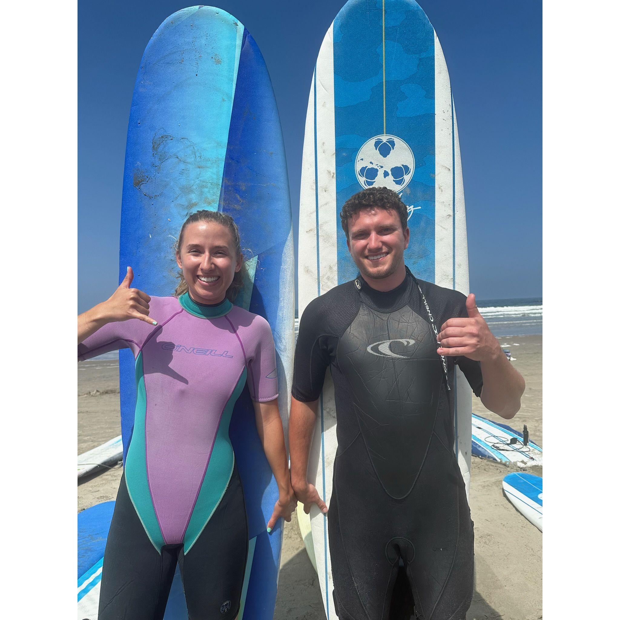 Surfing in Mexico!
