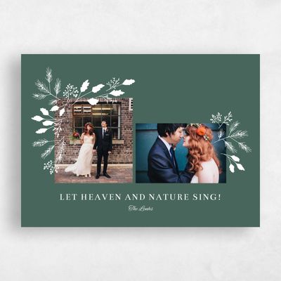 Green Holiday Card - Vance