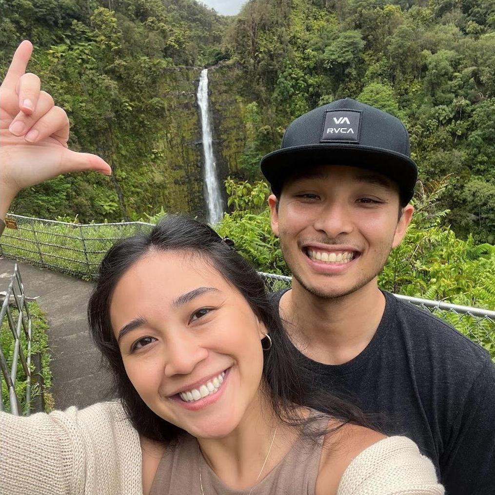 April 29, 2023: Ryan's first time seeing Akaka falls on the Big Island.