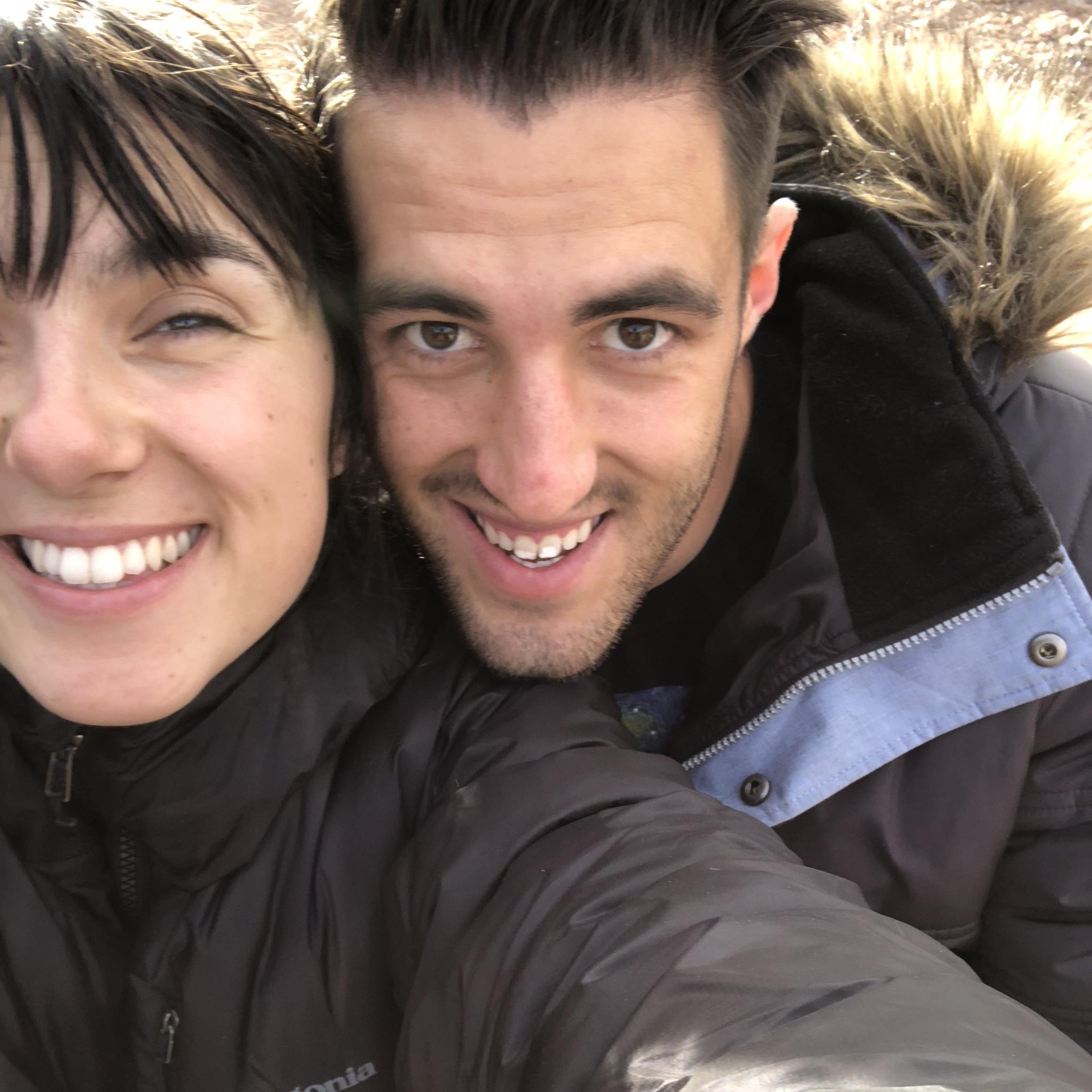 Our first camping trip in Moab. This was right after we said "I love you" for the first time!