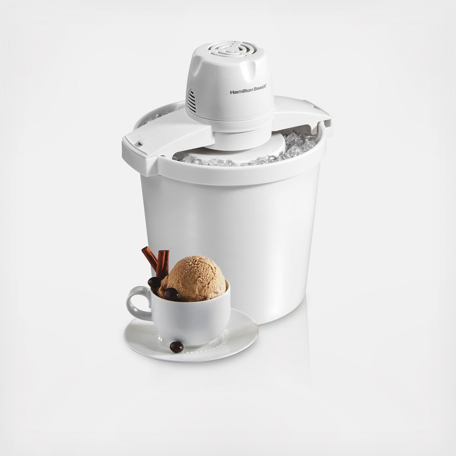 Hamilton Beach, 4 Qt. Ice Cream Maker | Zola