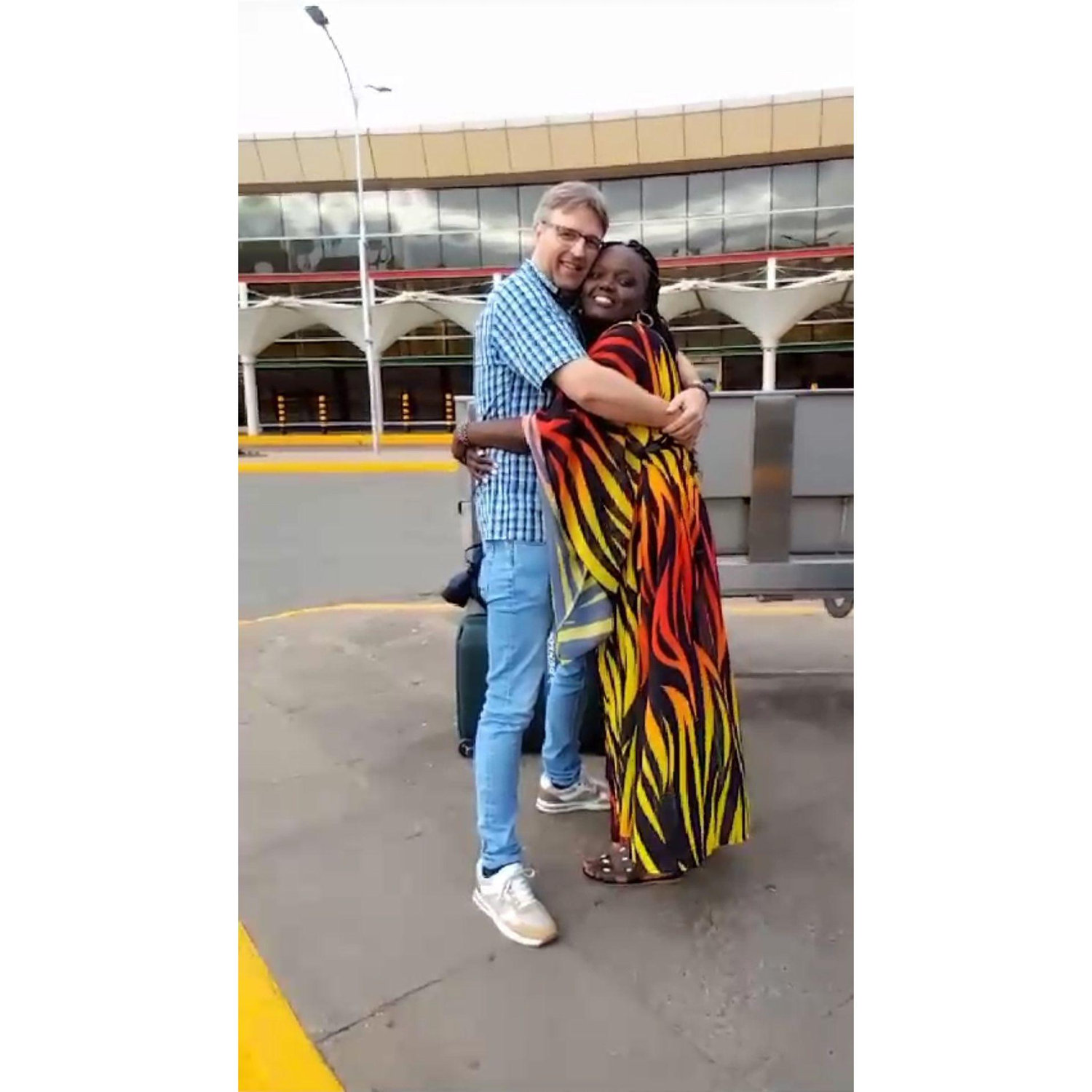 Our first meeting at Jomo Kenyatta International Airport, on September 30, 2023💖💖