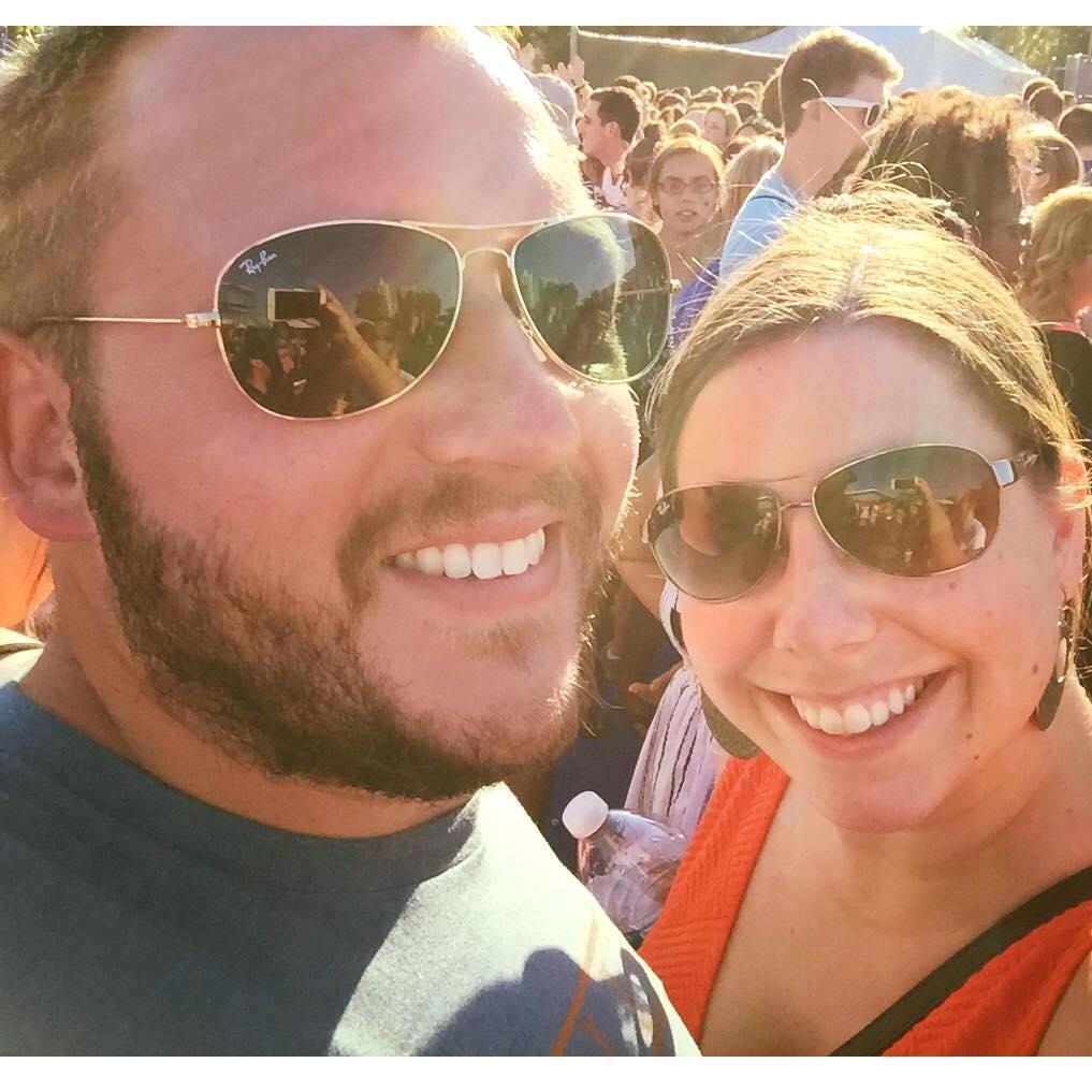 Our first concert together! Matt & Kim in Philadelphia