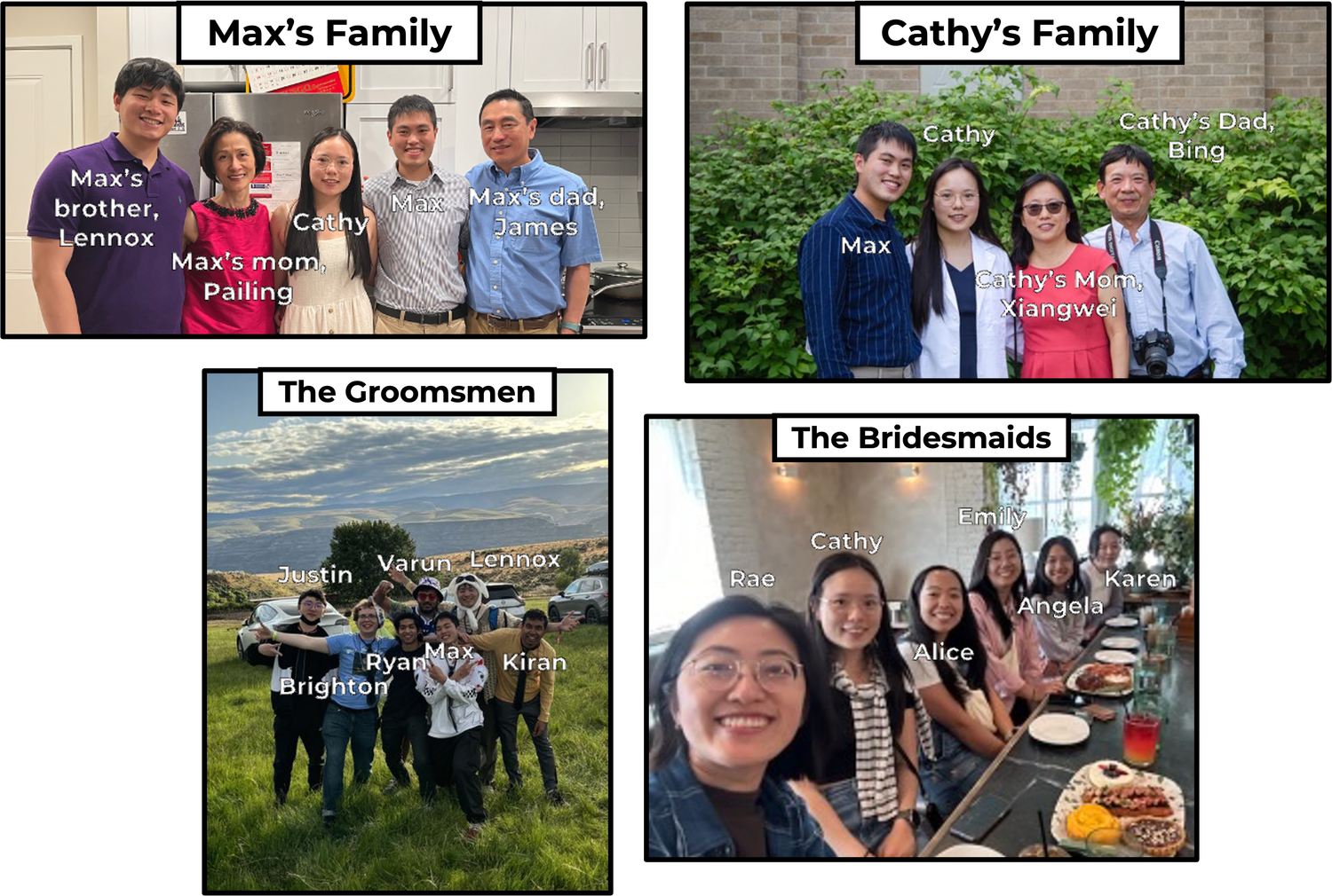 The Wedding Website of Cathy Liu and Max Xu