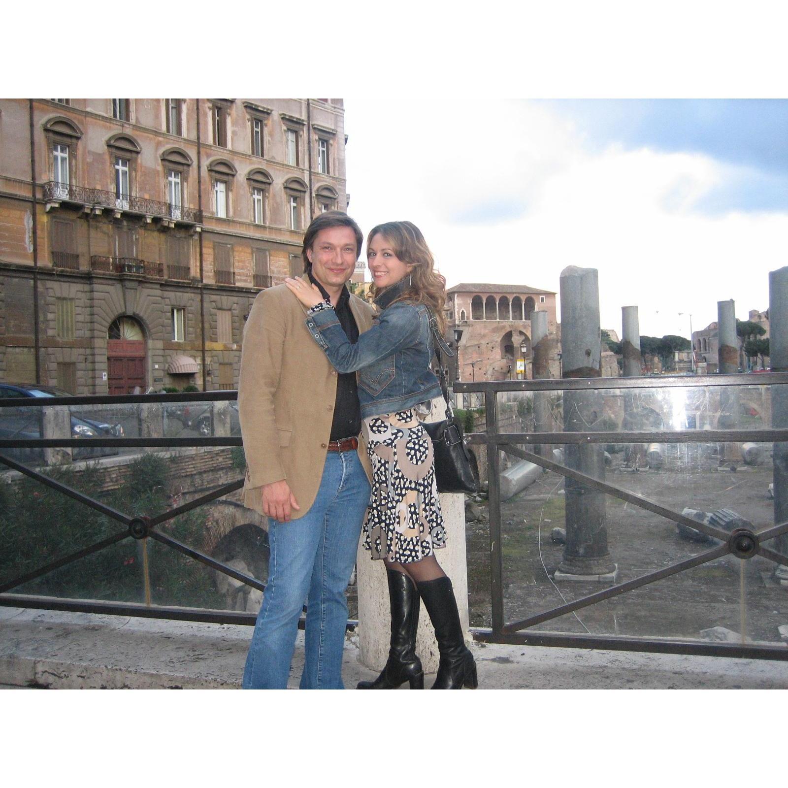At the historical centre of Rome. April 2007