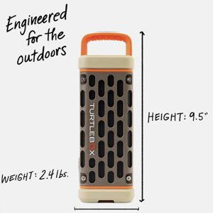 The Turtlebox Ranger: LOUD! Outdoor Waterproof Bluetooth Speaker