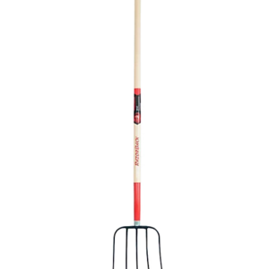 Razor-Back 9.75 in. Steel 5-Tine Forged Manure Fork with Wood Handle at Tractor Supply Co
