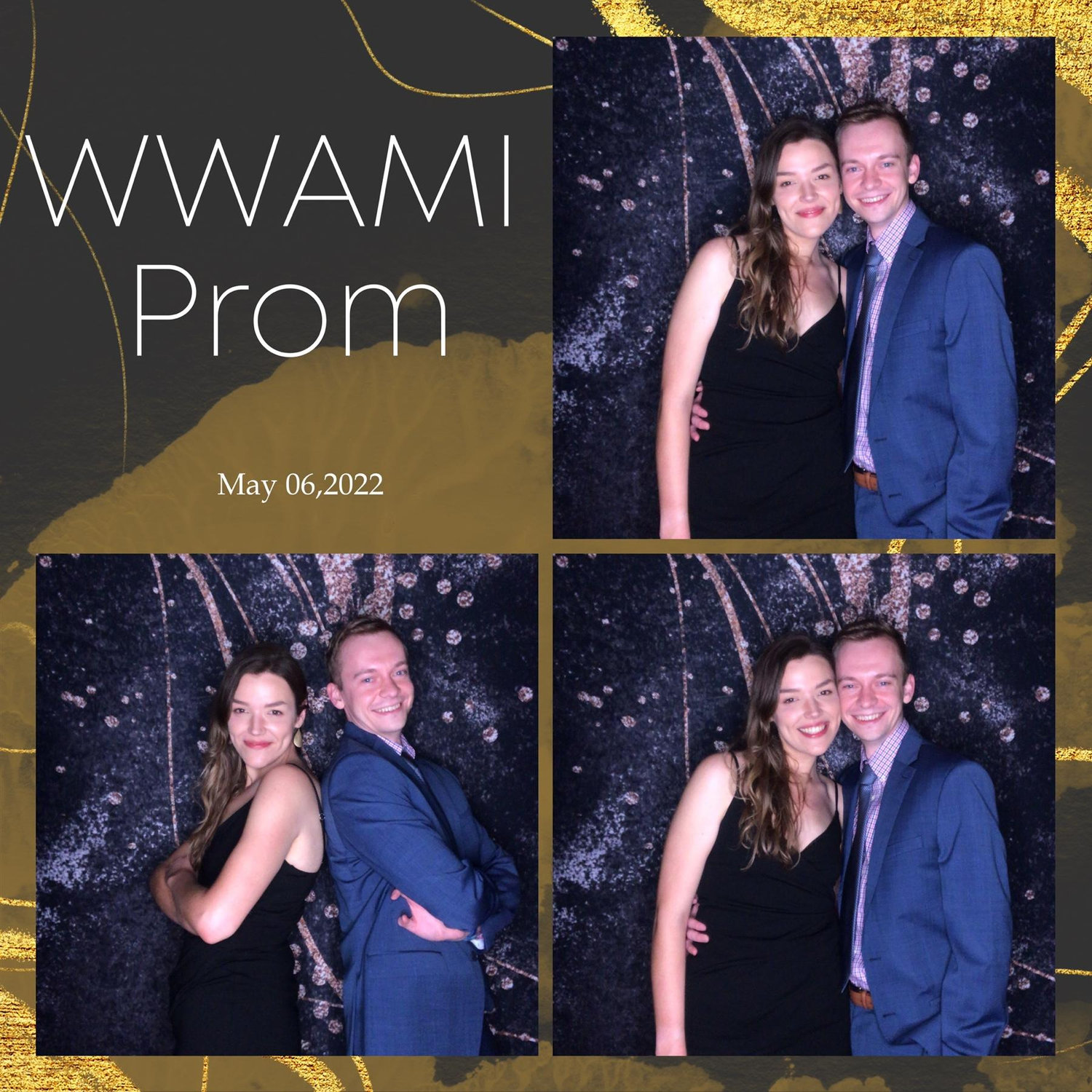 Probably our 5th date - at prom!!