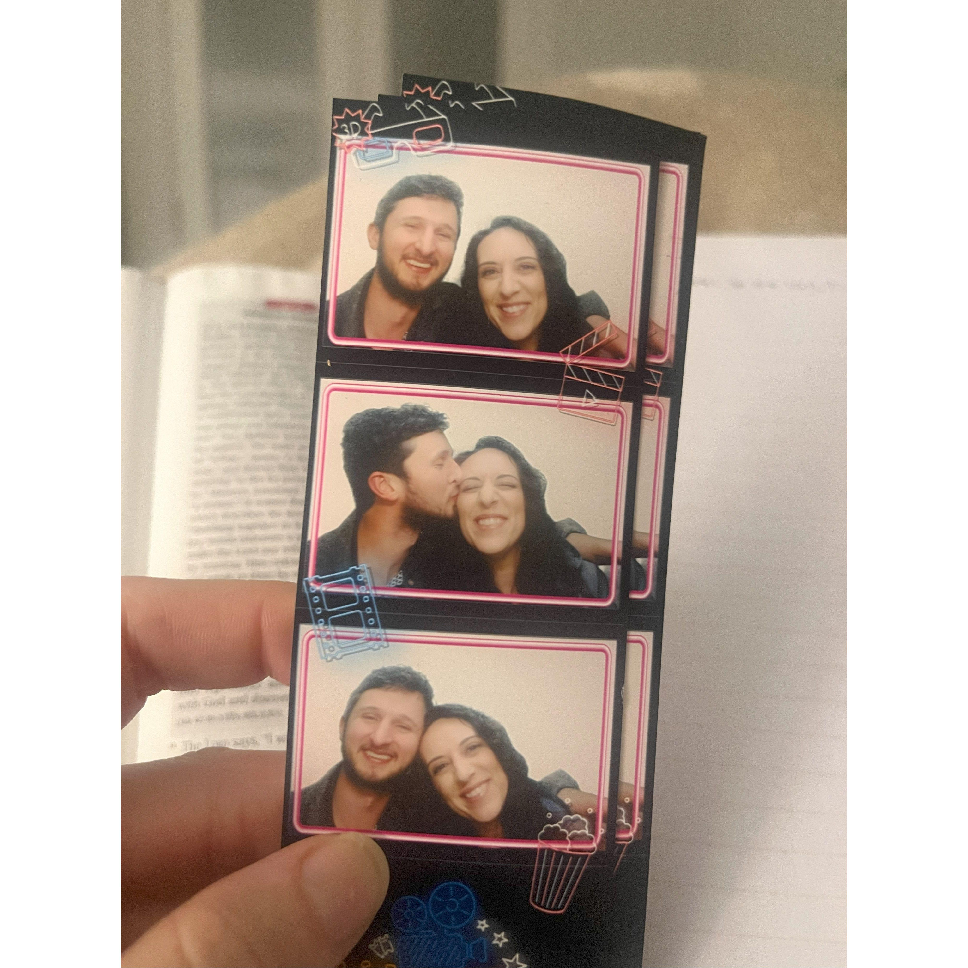 This is from our first official date!