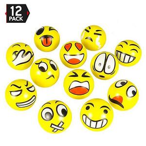 Emoji stress reliever balls (12 pack) - CCPEP