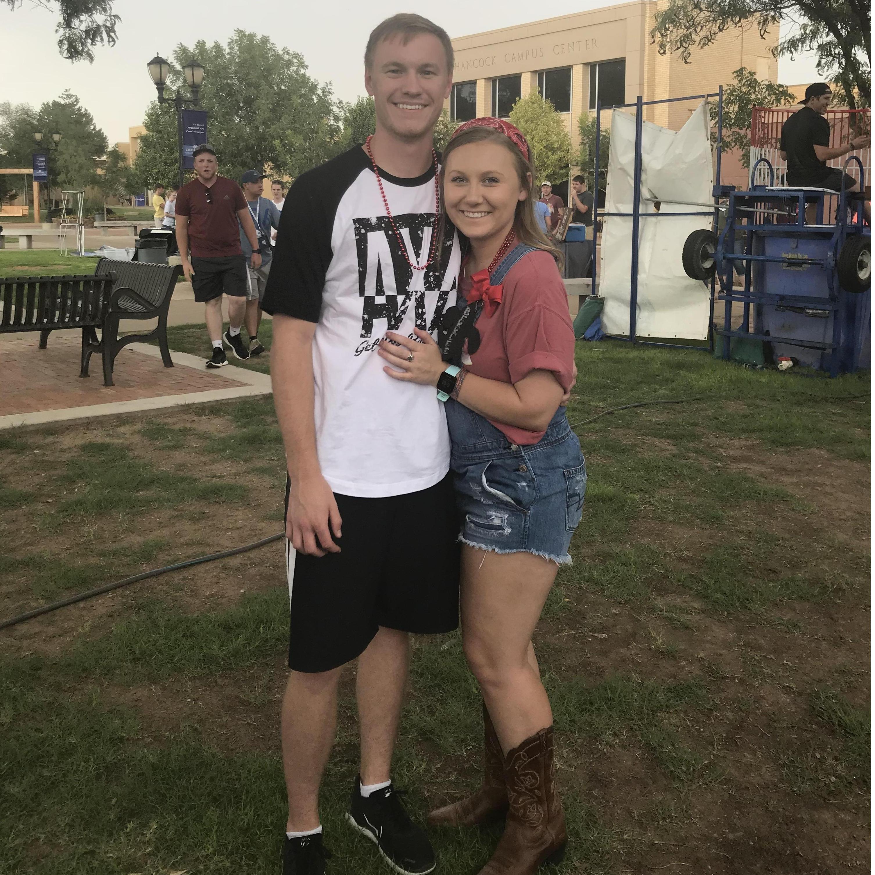 Starting sophomore year of college together.