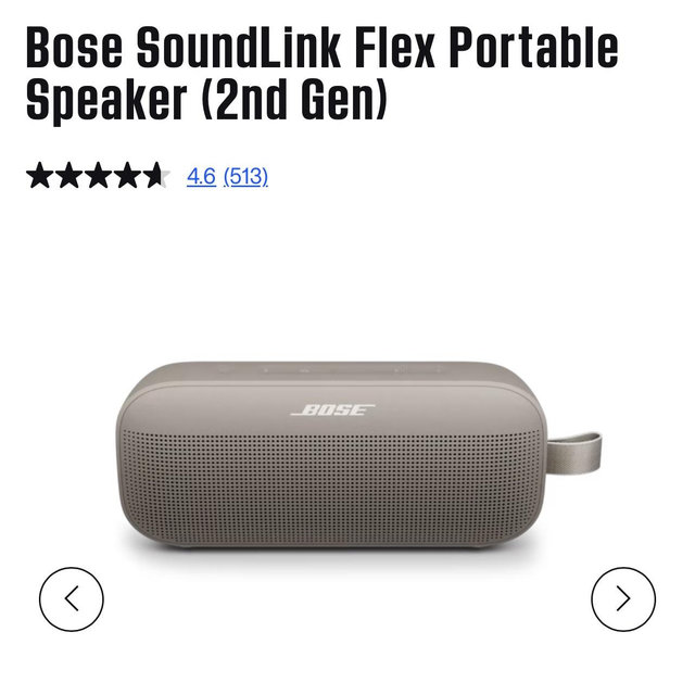 Bose SoundLink Flex Portable Speaker (2nd Gen)