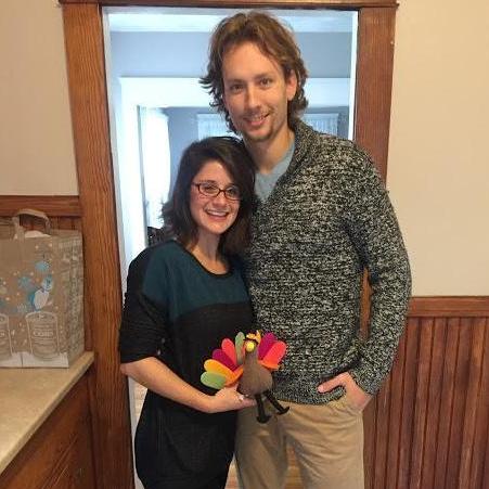 Dave's first Friendsgiving!